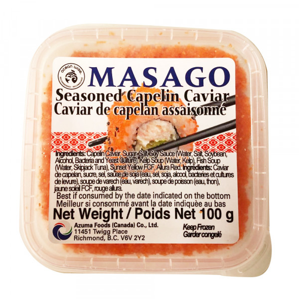 Seaconed Capelin Caviar / 鱼子 - 100g 