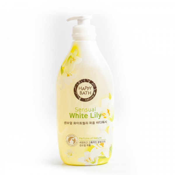 Happy Bath - Sensual white lily  / 白合花香味沐浴露 - 900 g