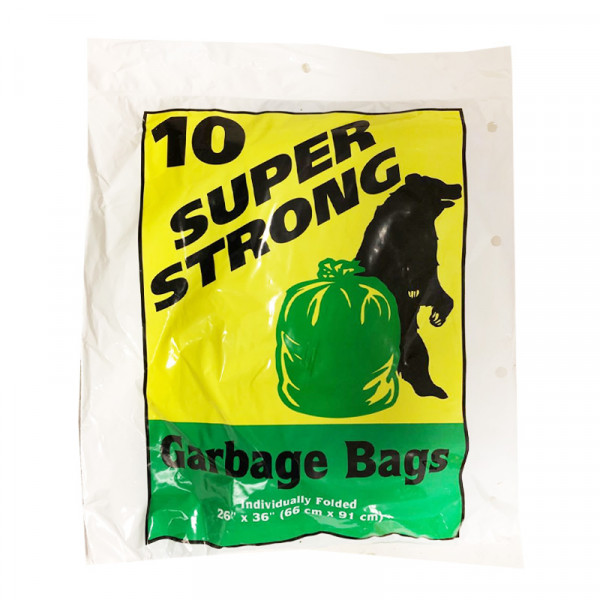 Garbage bags strong / 垃圾袋 26"x36" - 10PCs