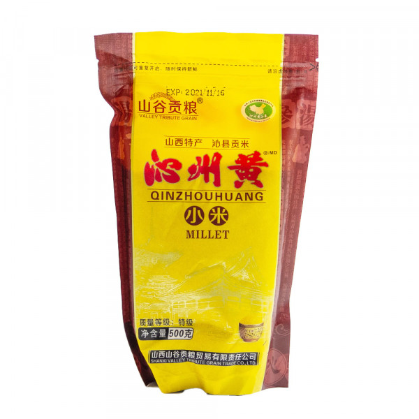 Qinzhouhuang Millet / 泌洲黄小米 - 500g