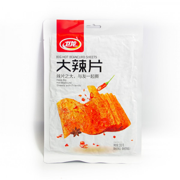 Big Hot Beancurd Sheets / 卫龙大辣片- 230 g