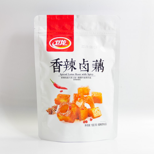 Spicy Lotus Root with spices  / 卫龙香辣卤藕 180g