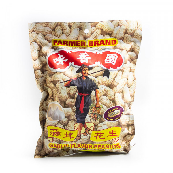 FARMER BRAND Garlic Flavored Peanuts / 味香园蒜茸花生 300g