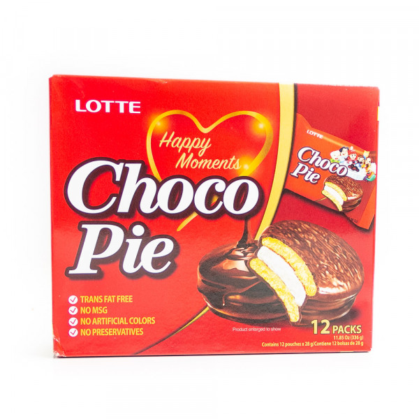 LOTTE Choco-pie Original Flavor /原味巧克力派 336g