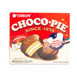 LOTTE choco-pie with marshmallows / 棉花糖味巧克力派 468g